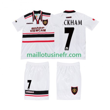 Maillot de Foot Manchester United BECKHAM 7 Extérieur Retro 1998 - Enfant Maillot de Foot Manchester United BECKHAM 7 Extérieur Retro 1998 - Enfant